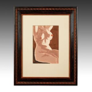 Japanese Woodblock Print, Framed