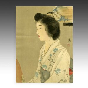 Japanese Kuchi-E Lithograph