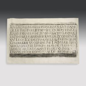 Brass Rubbing, Belgium