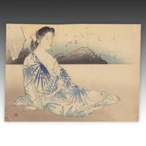 Japanese Kuchi-E Woodblock Print
