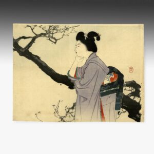 Japanese Kuchi-E Woodblock Print