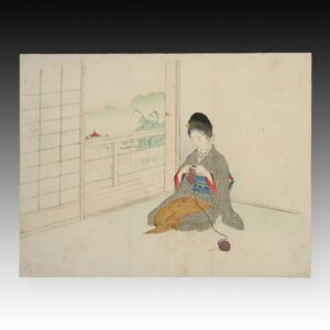 Japanese Kuchi-E Woodblock Print
