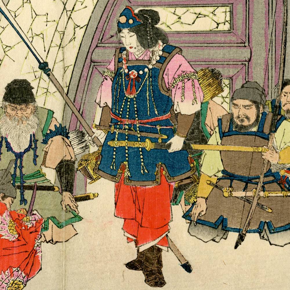 Japanese Kuchi-E Woodblock Print - Image 3