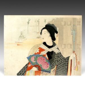 Japanese Kuchi-E Woodblock Print