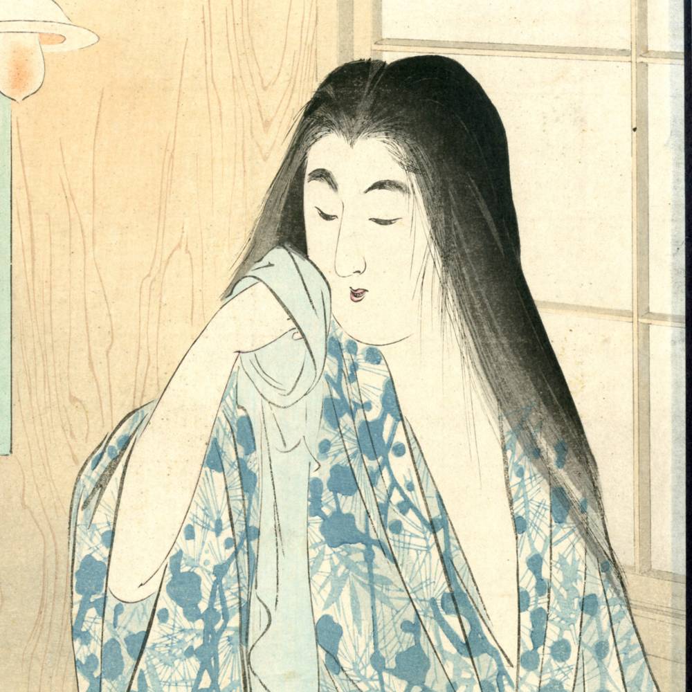 Japanese Kuchi-E Woodblock Print - Image 3