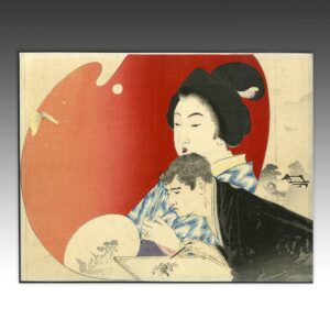 Japanese Kuchi-E Woodblock Print