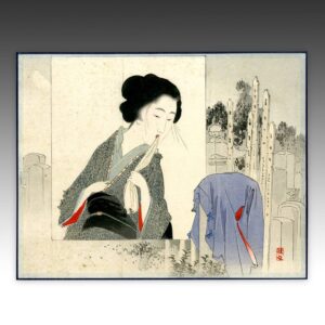 Japanese Kuchi-E Woodblock Print