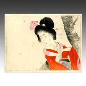 Japanese Kuchi-E Woodblock Print