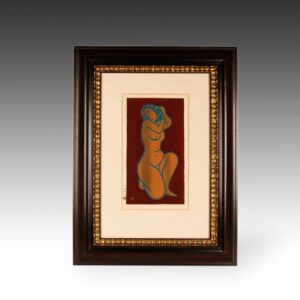 Japanese Woodblock Print, Framed