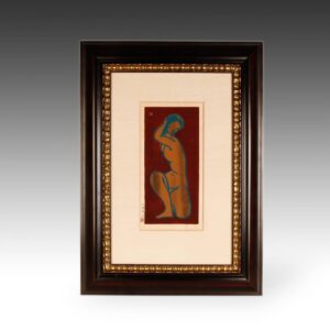 Japanese Woodblock Print, Framed