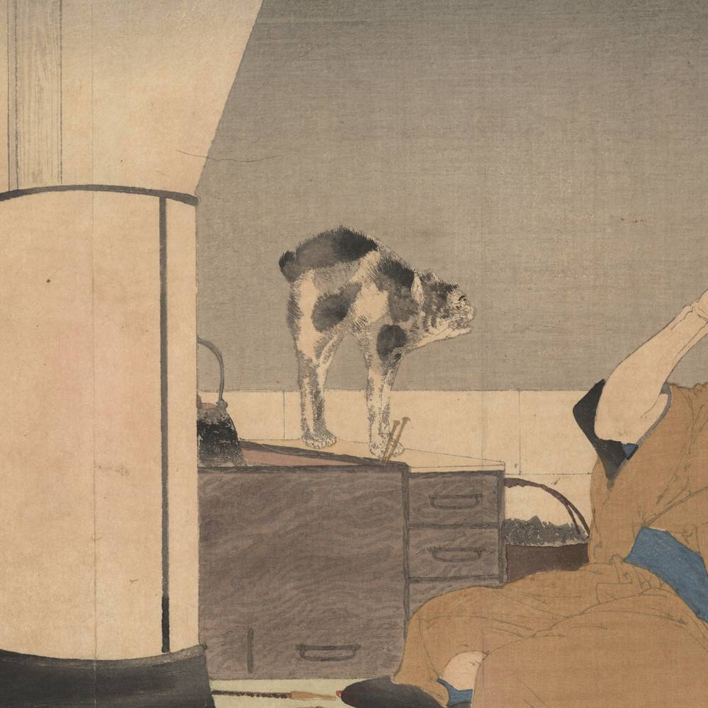 Japanese Kuchi-E Woodblock Print - Image 3