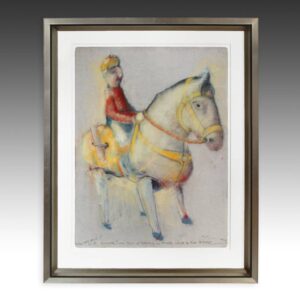 French Drawing, Framed