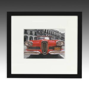 Color Photograph, Cuba, Framed