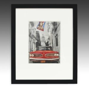 Color Photograph, Cuba, Framed