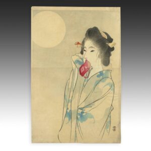 Japanese Kuchi-E Woodblock Print
