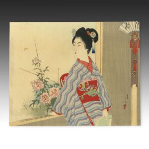 Japanese Kuchi-E Woodblock Print