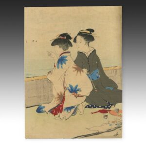 Japanese Kuchi-E Woodblock Print
