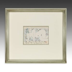 Japanese Woodblock Print, Framed