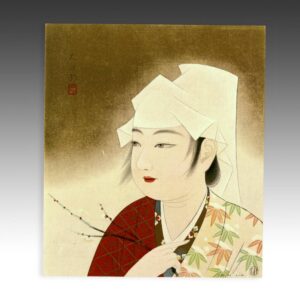Japanese Kuchi-E Lithography Print