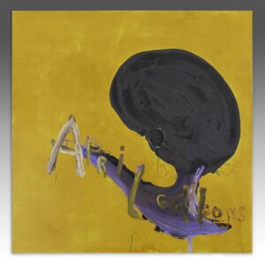 Abstract Painting, "April Galleons"