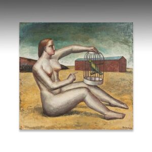 Painting: Stephanus Heidacker (German, B. 1959) Signed Heidacker and Dated (Lower Right): Signed, Titled and Dated (Verso)