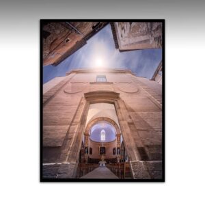 Church in Gourdes France, United States