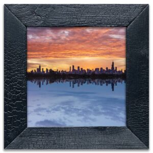 Anthropocene Mountain - Framed