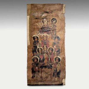 Tibetan Taoist Temple Scroll: Unframed