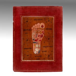 Indian Painting of Vishnu Padam