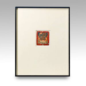 Tibetan Hand Painted Tsakli Ritual Card