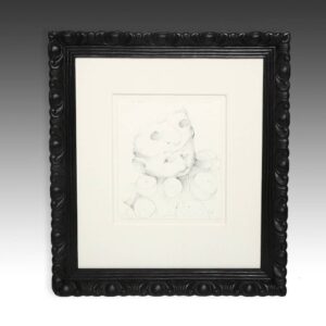 French Drawing, Framed