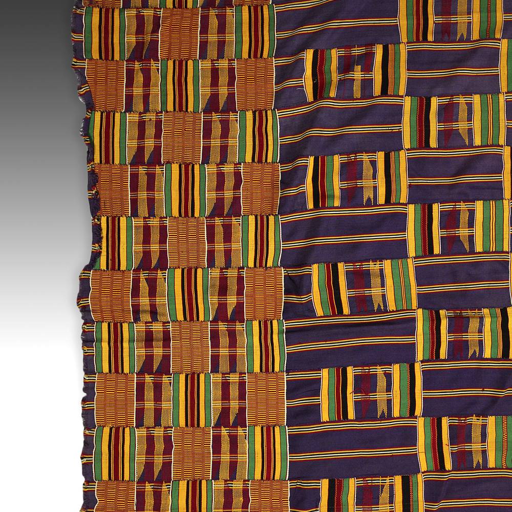 Ashanti Nwentoma or Kente Ceremonial Cloth - Image 4