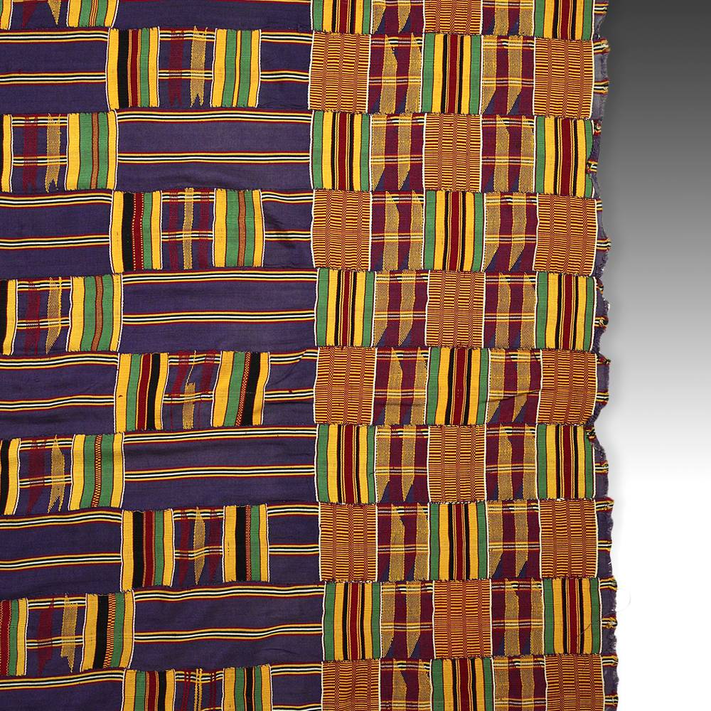 Ashanti Nwentoma or Kente Ceremonial Cloth - Image 5
