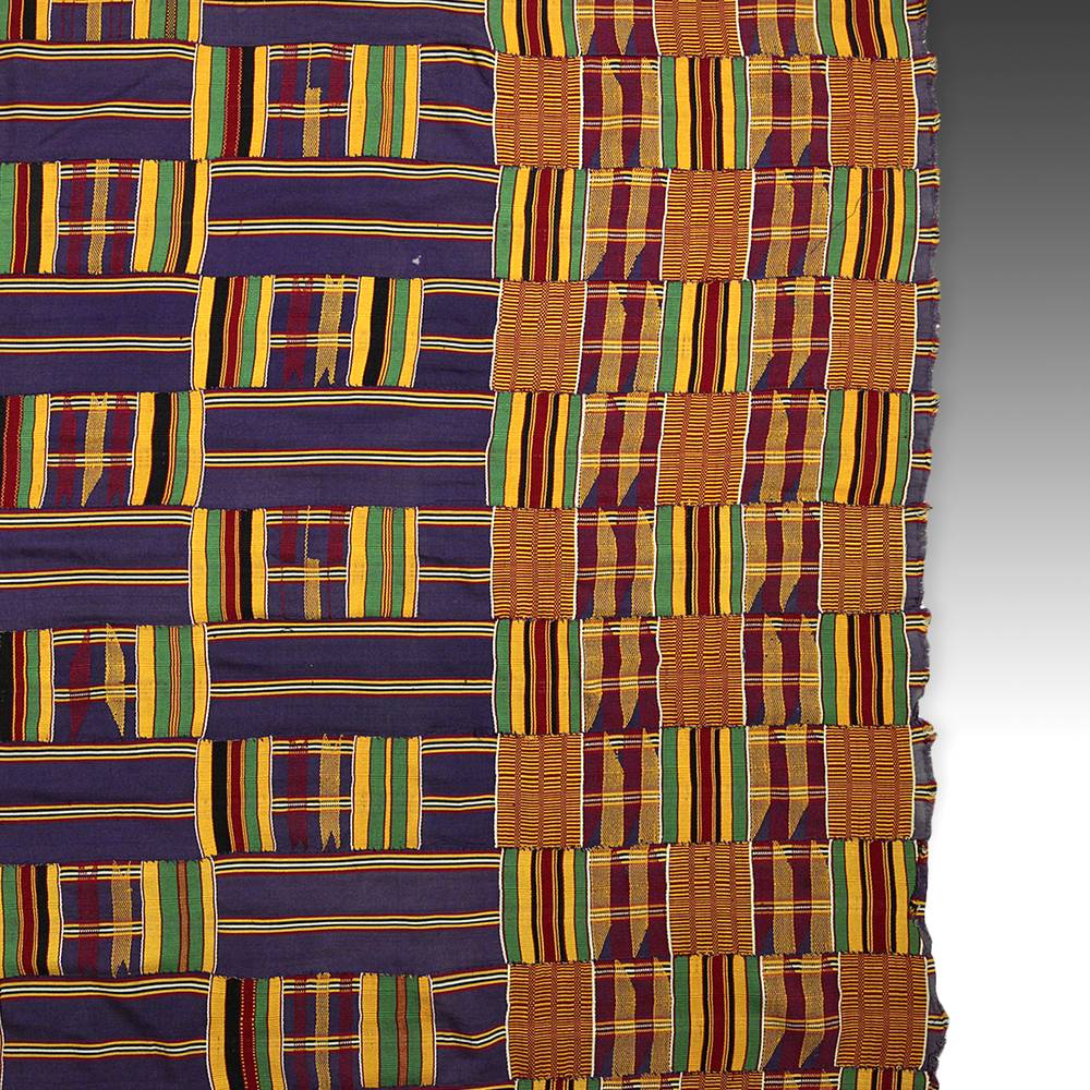 Ashanti Nwentoma or Kente Ceremonial Cloth - Image 6