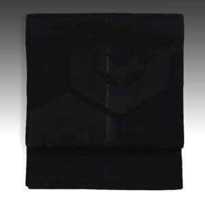 Japanese Nagoya Obi with Geometric Motif